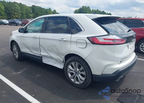 2021 Ford Edge Titanium из США, поврежденный, VIN 2FMPK4K96MBA65401